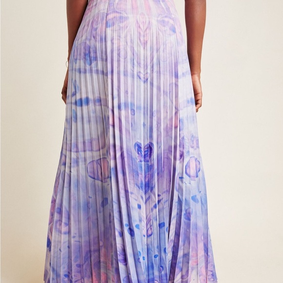 Anthropologie Purple Maxi Skirt - Picture 3 of 8